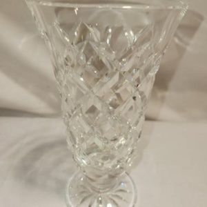 Waterford Crystal Vase 7 inches Tall Waterford etched on Bottom